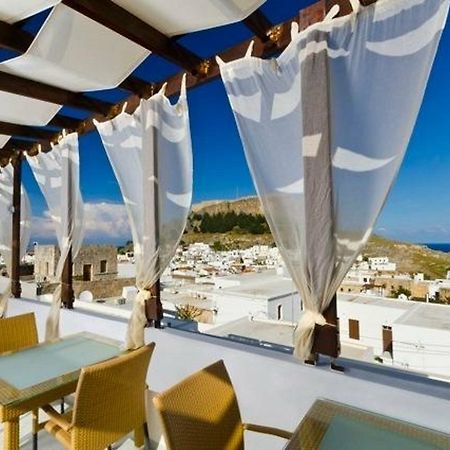 Xenones Lindos Aparthotel Kültér fotó
