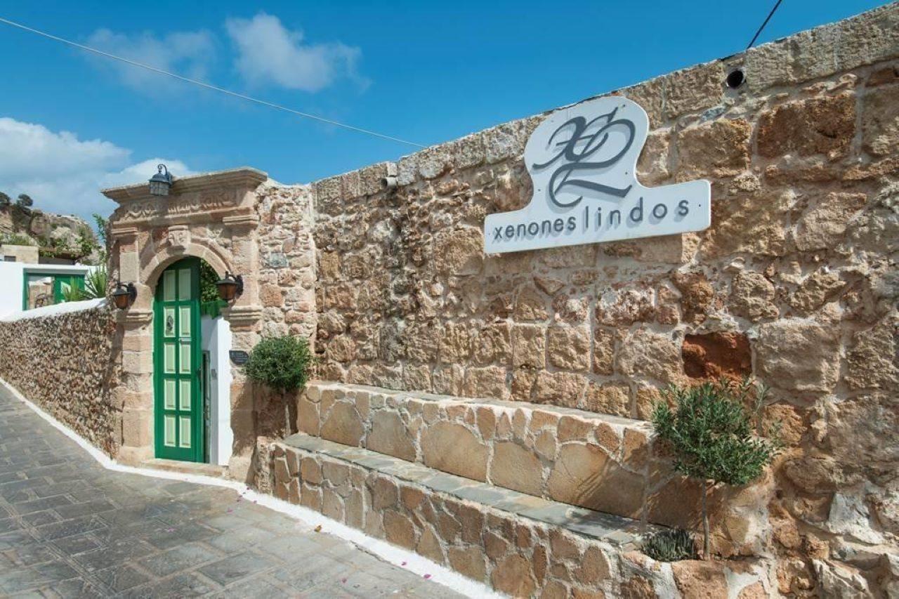 Xenones Lindos Aparthotel Kültér fotó
